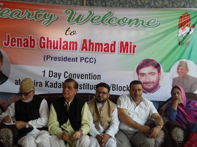 Congress’s Amirakadal unit holds convention
